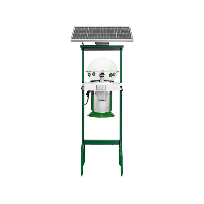 水稻田害蟲性誘智能監測系統，連續陰雨條件下都正常工作的殺蟲燈