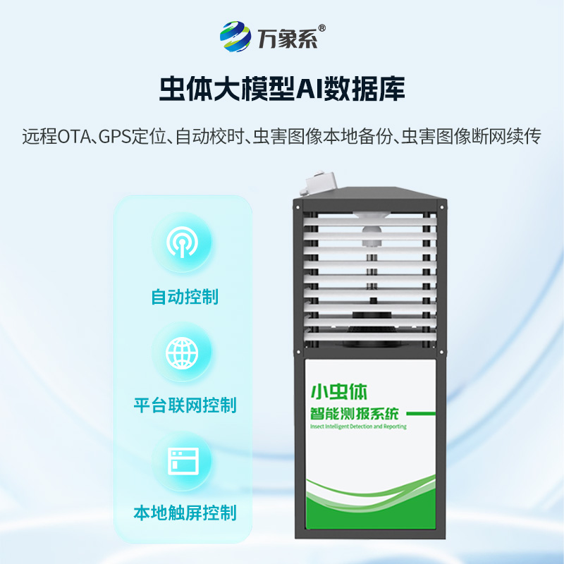 小蟲體自動識別系統，幫助蟲害標本采集、蟲情分析預測
