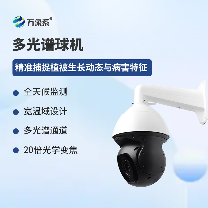 多光譜球機如何立體透視植被狀態？