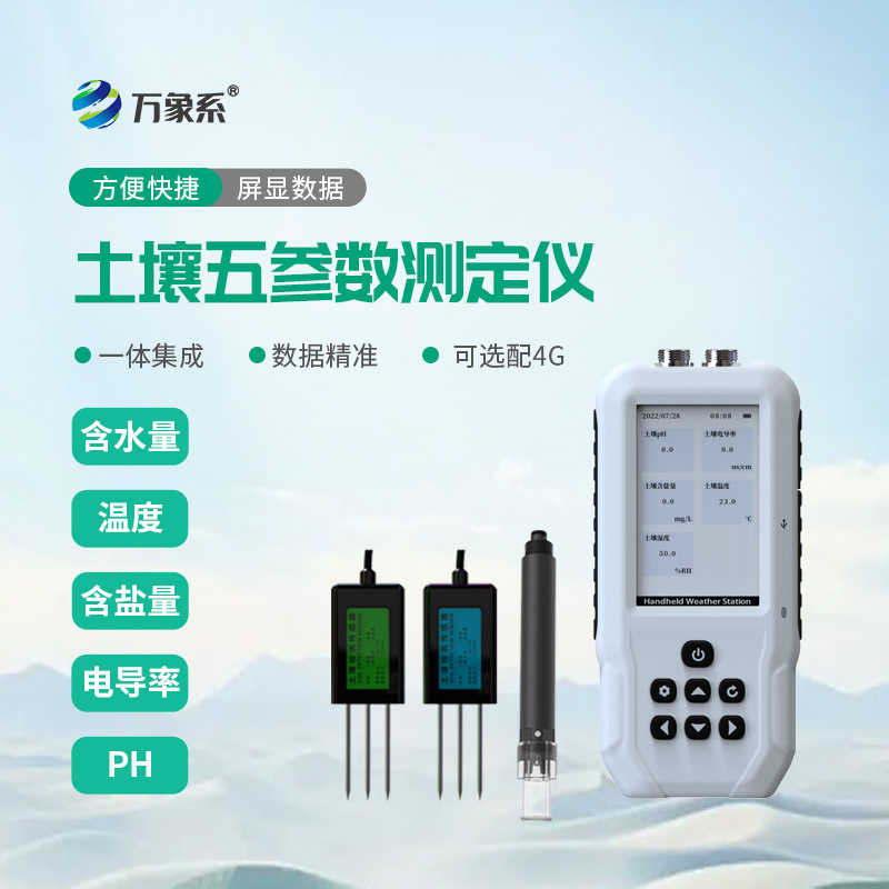 掌間測(cè)土顯神通！土壤溫度水分鹽分ph速測(cè)儀瞬間讀懂土壤